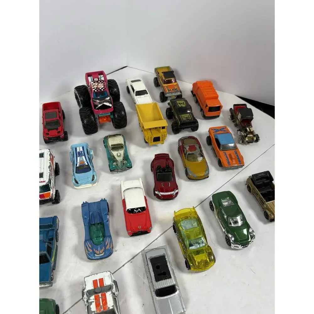 toy car lot hot wheels matchbox Heavy Use Loose Cars